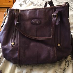 Tod’s G-bag in dark purple